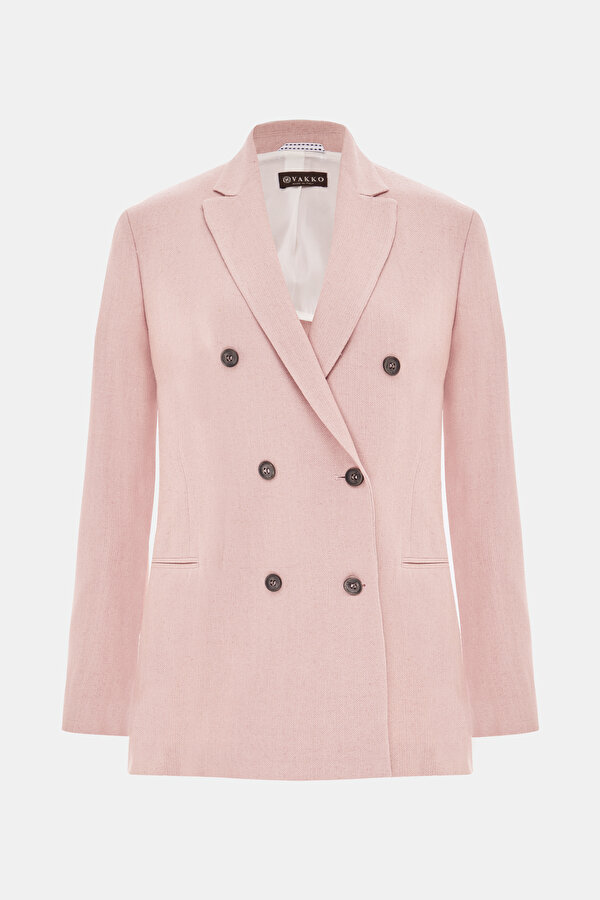 POWDER SURPLICE NECKLINE (CROSS-OVER NECKLINE) JACKET 7
