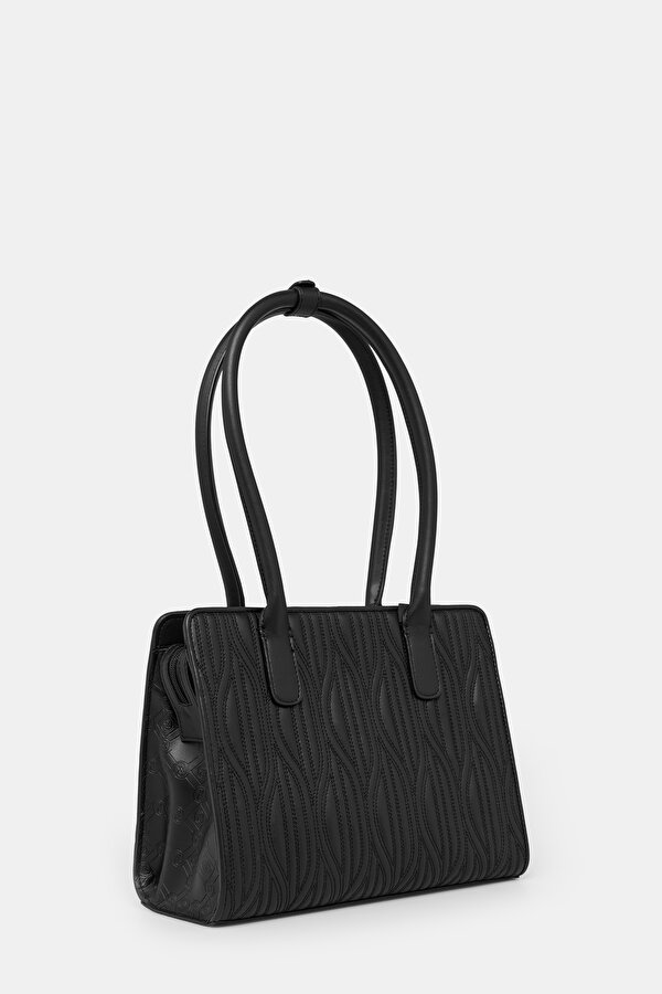 BLACK MONOGRAM BAG 2