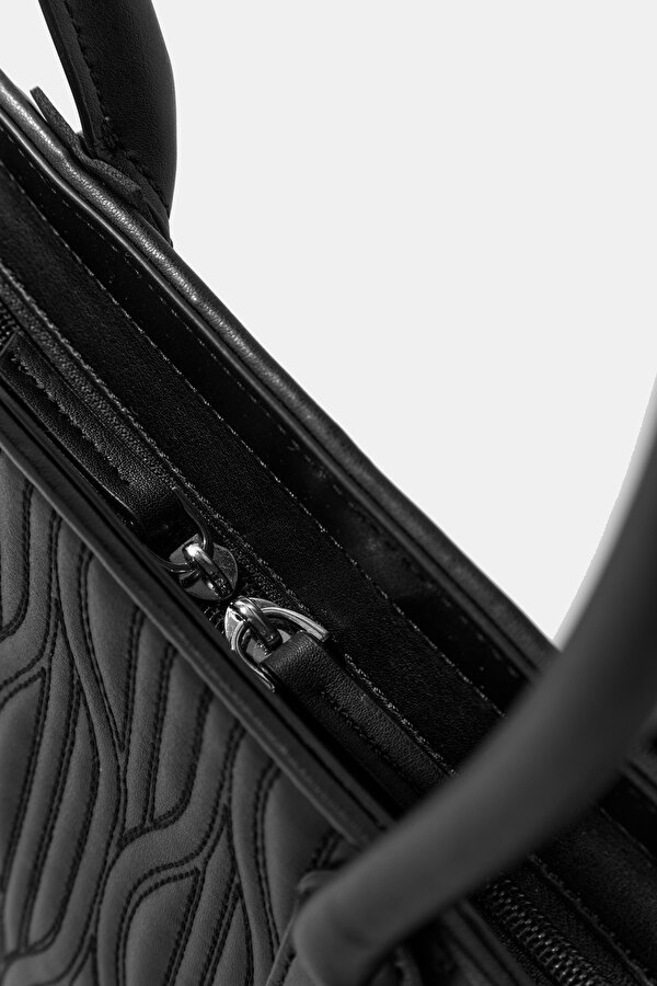 BLACK MONOGRAM BAG 6