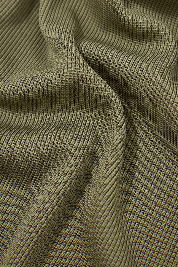 KHAKI METAL SKIRT 6