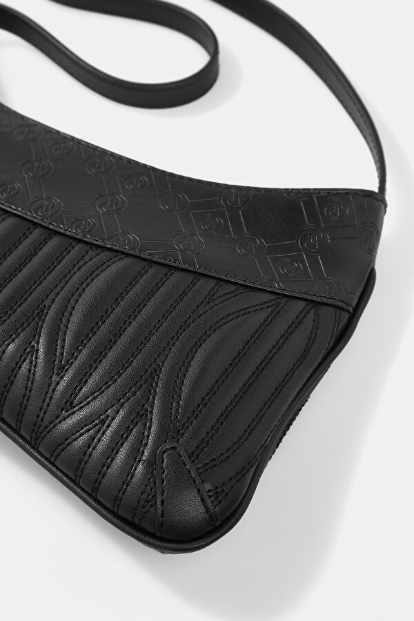 BLACK MONOGRAM BAG 6