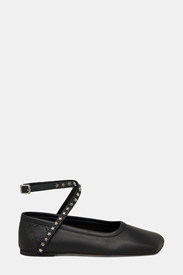 BLACK FLAT SHOES