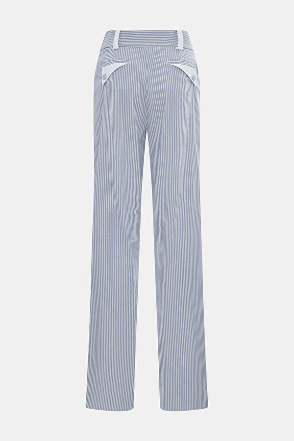 WHITE WIDE LEG TROUSERS 6