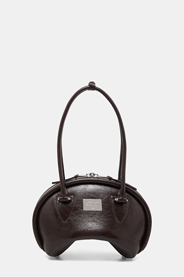 DARK BROWN LEATHER BAG