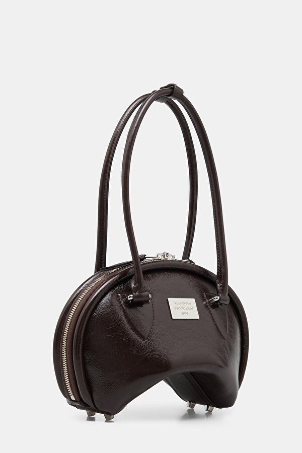 DARK BROWN LEATHER BAG 2