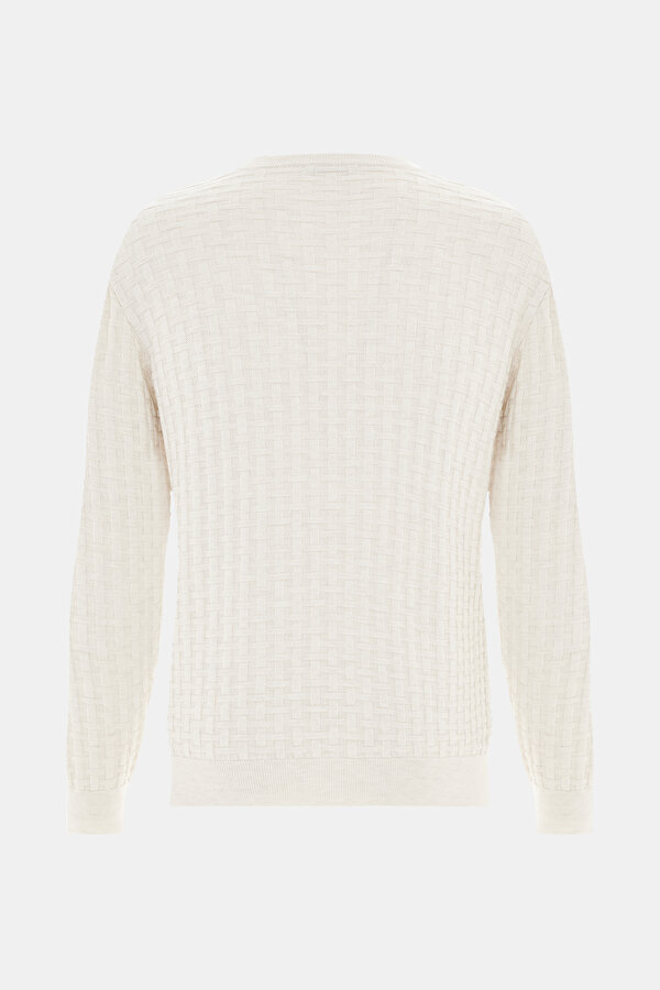 ECRU BASIC / ROUND NECKLINE TRICOT 2