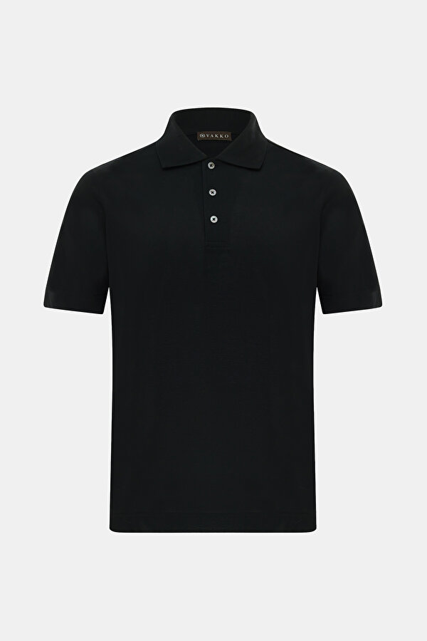 SİYAH KISA KOLLU T-SHIRT