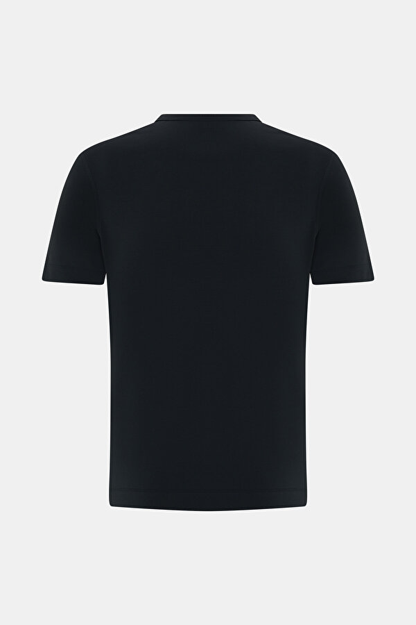 SİYAH O YAKA KISA KOLLU T-SHIRT 2