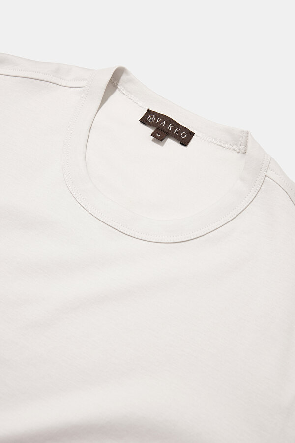 TAŞ O YAKA KISA KOLLU T-SHIRT 6