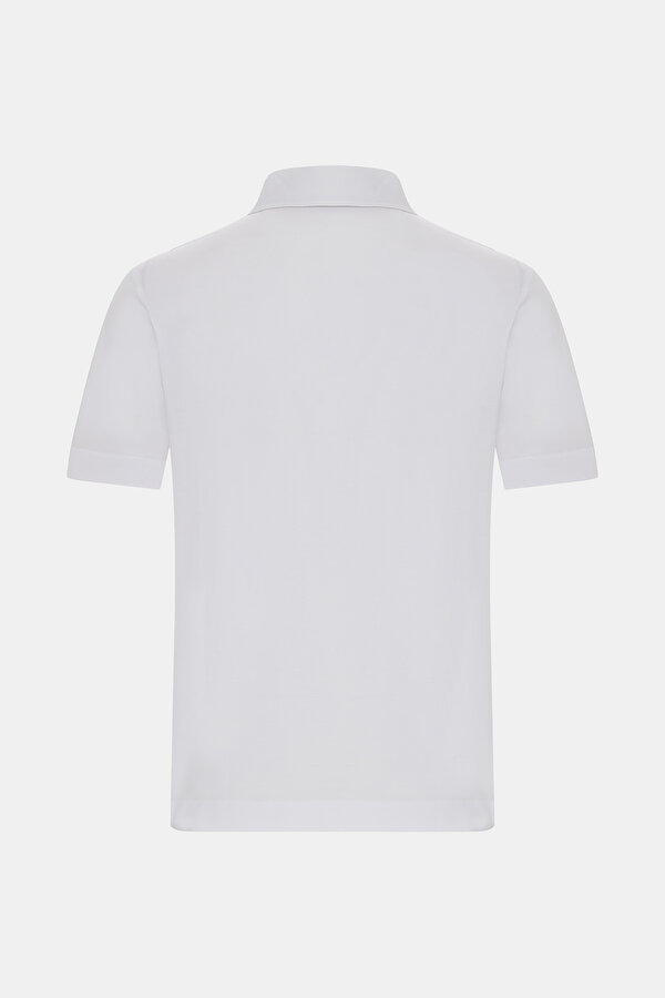 BEYAZ KISA KOLLU T-SHIRT 2