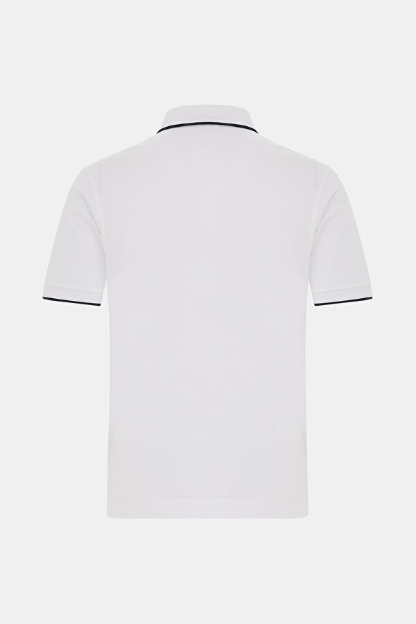 NAVY BLUE POLO NECK SHORT SLEEVE TSHIRT 6