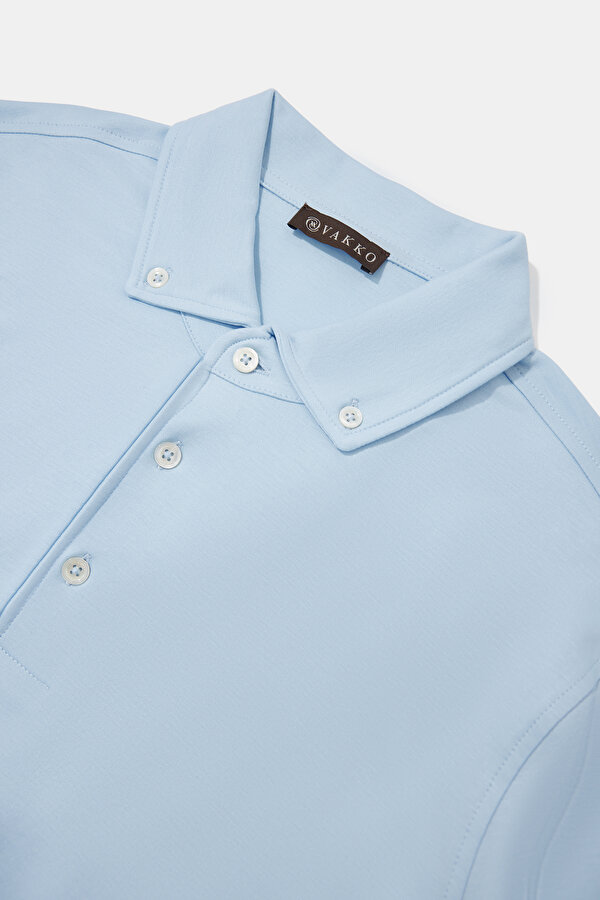 AÇIK MAVİ UZUN KOLLU T-SHİRT 7