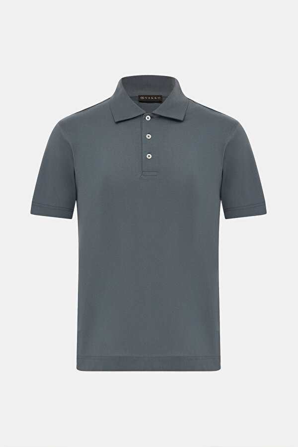 GRİ KISA KOLLU T-SHIRT