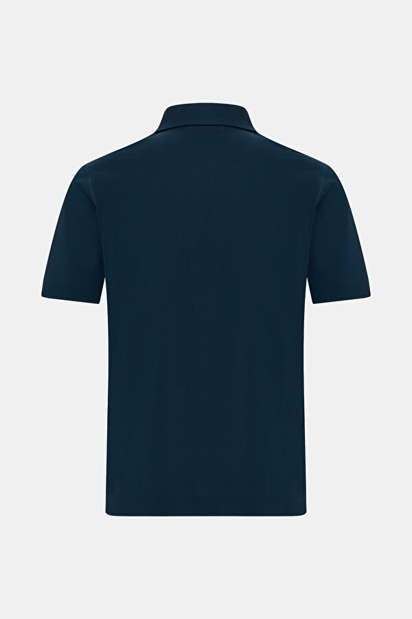 LACİVERT KISA KOLLU T-SHIRT 2