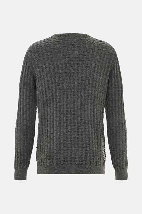 SMOKED BASIC / ROUND NECKLINE TRICOT 2
