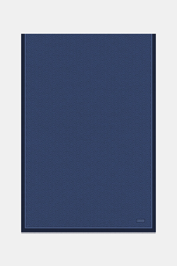 MONOGRAM DESENLİ TWİLL İPEK ŞAL