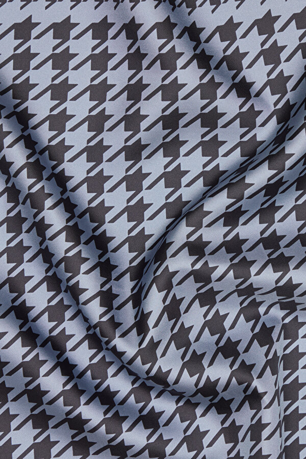 KAZAYAĞI DESENLİ TWILL İPEK EŞARP 2