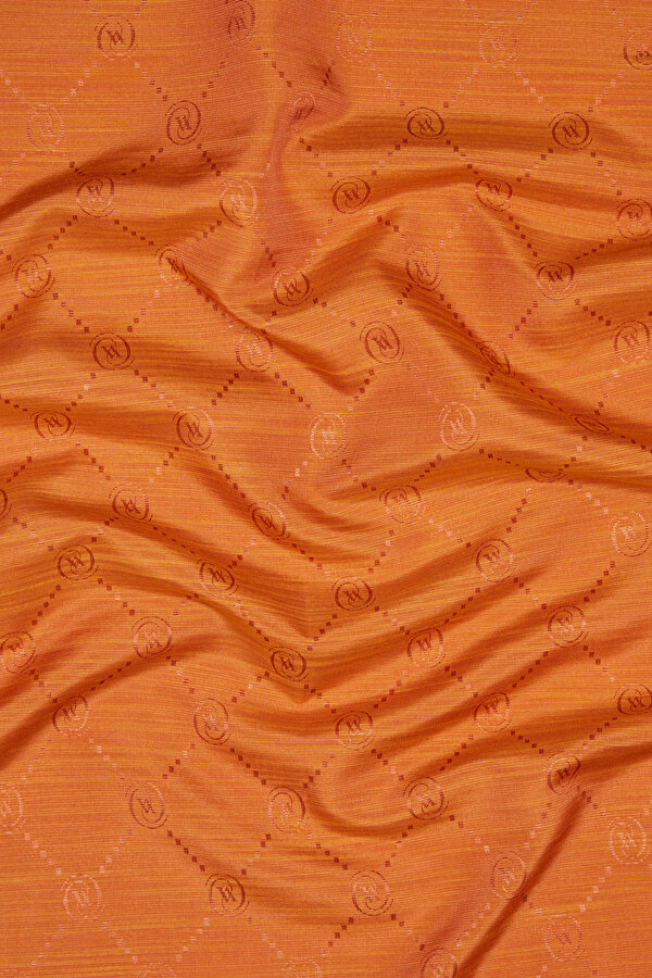 TAN COTTON/SILK SHAWL 2