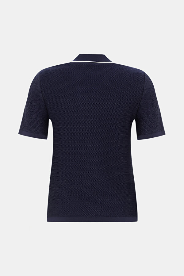 ECRU POLO NECK TRICOT 6