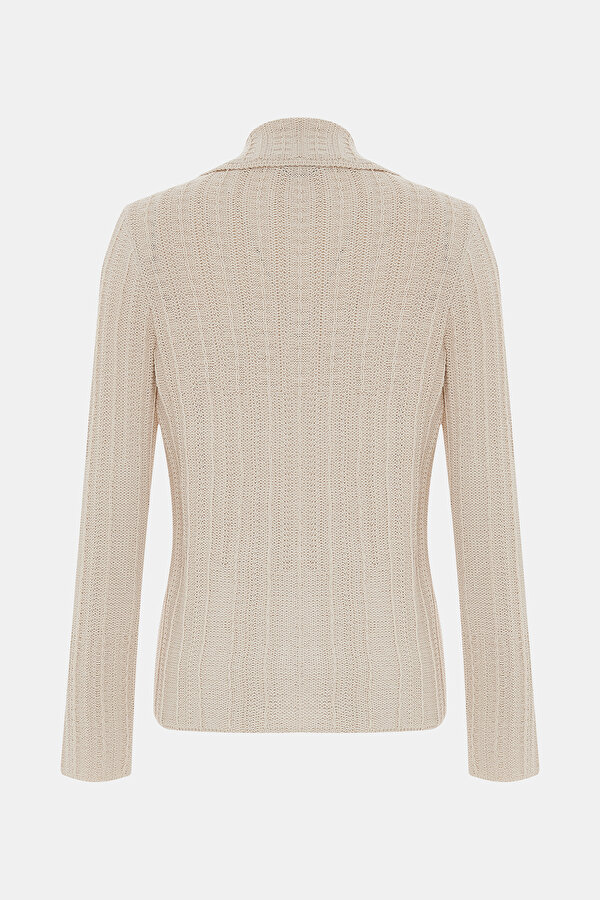 NATURAL POLO NECK JACKET 2