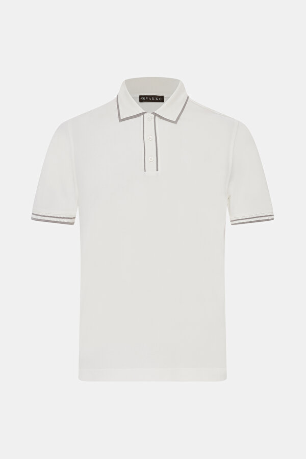 DÜĞMELİ POLO YAKA KISA KOL T-SHIRT