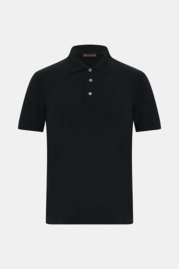 DÜĞMELİ POLO YAKA KISA KOL T-SHIRT
