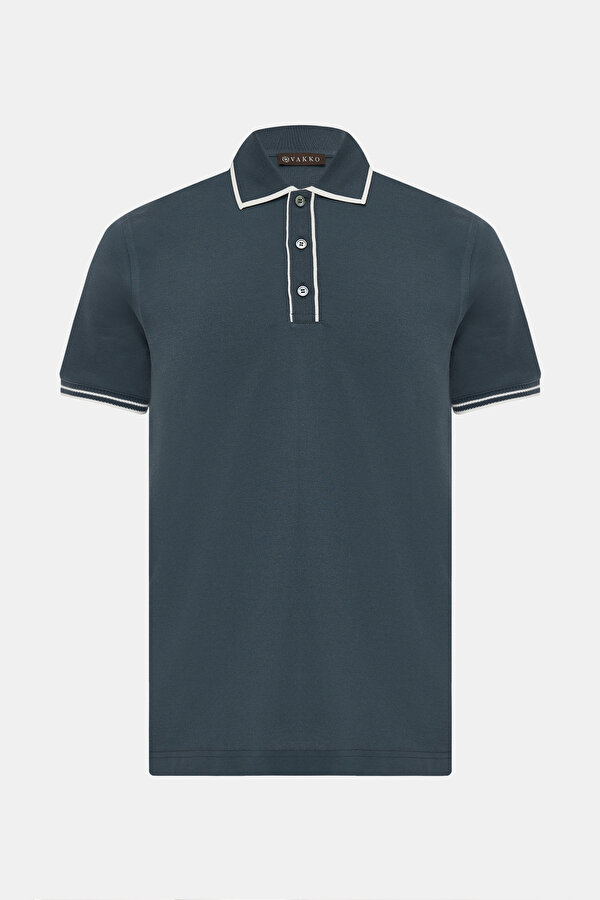 DÜĞMELİ POLO YAKA KISA KOL T-SHIRT