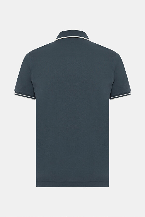 DÜĞMELİ POLO YAKA KISA KOL T-SHIRT 2