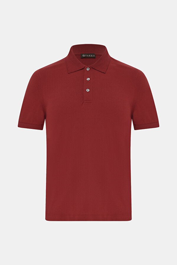 DÜĞMELİ POLO YAKA KISA KOL T-SHIRT