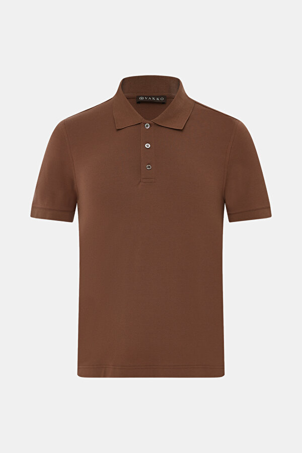 DÜĞMELİ POLO YAKA KISA KOL T-SHIRT