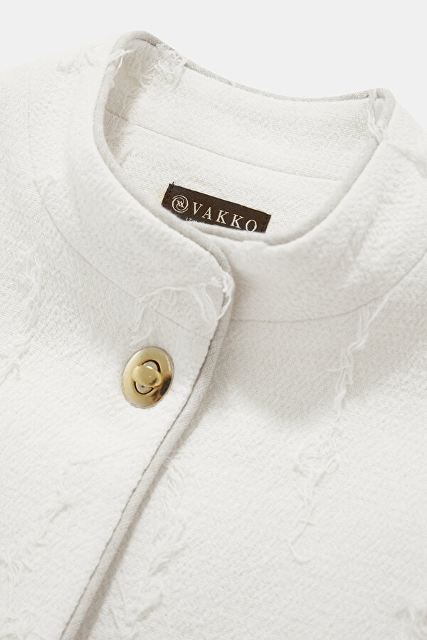 NATURAL UPRIGHT COLLAR JACKET 11