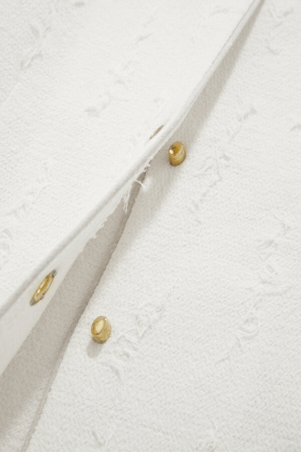 NATURAL UPRIGHT COLLAR JACKET 12