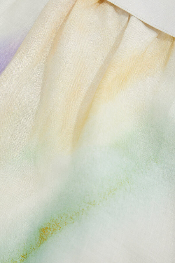 MULTICOLOR DESIGN FILLED SHORTS 12