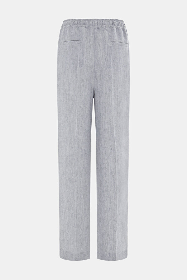 GREY WIDE LEG TROUSERS 6