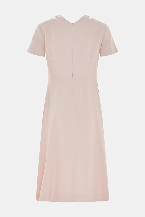 POWDER SHORT SLEEVE MIDI DRESS 2