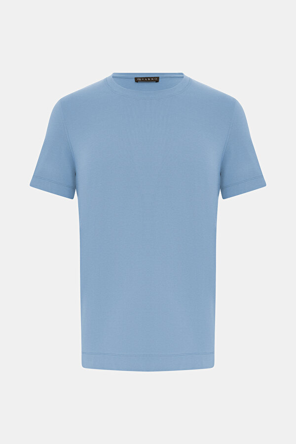 BASIC / ROUND NECKLINE SHORT SLEEVE TSHIRT