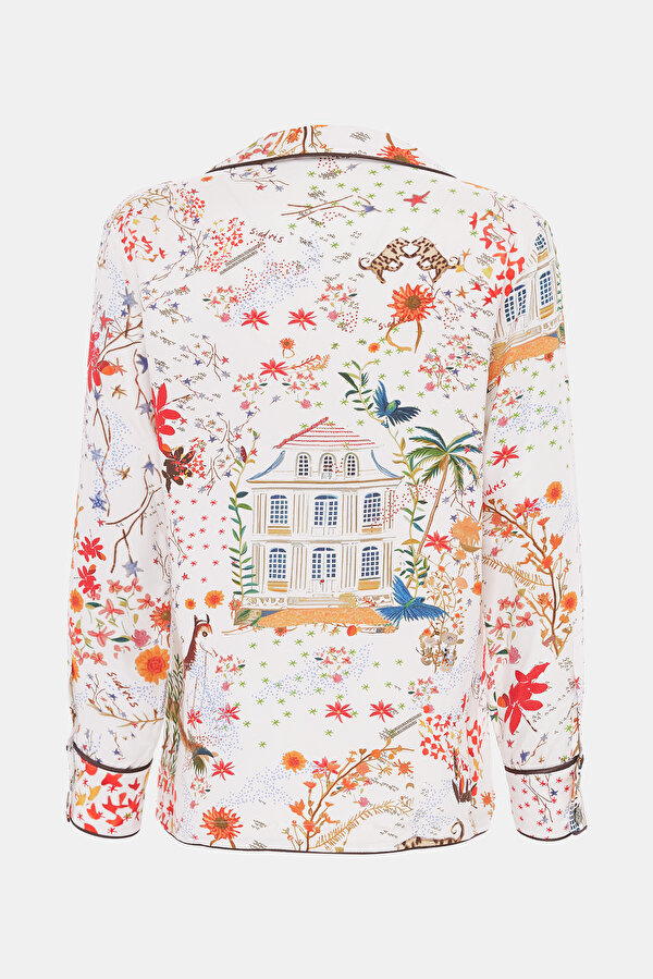 MULTICOLOR DESIGN FILLED SHIRT 2