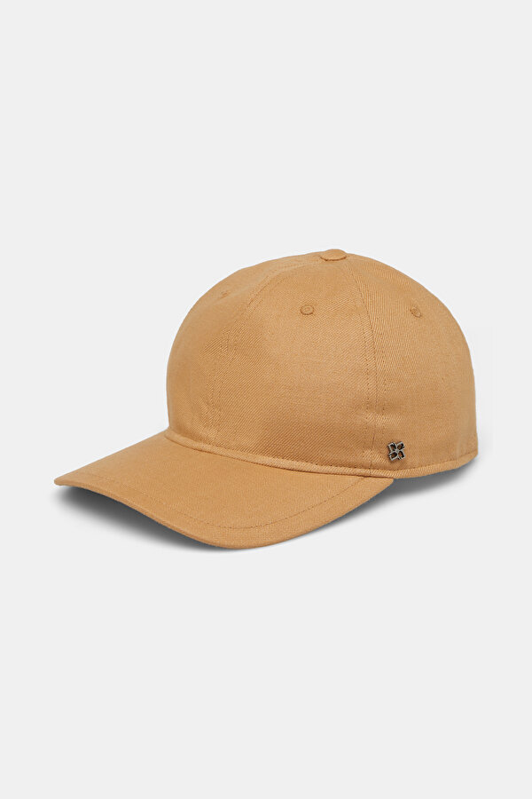 BEIGE LINEN HAT