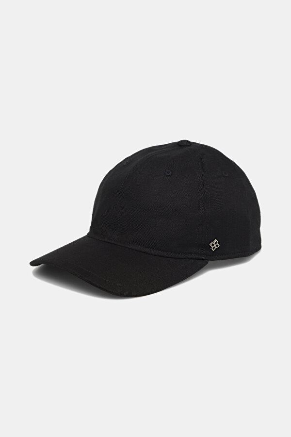 BLACK LINEN HAT