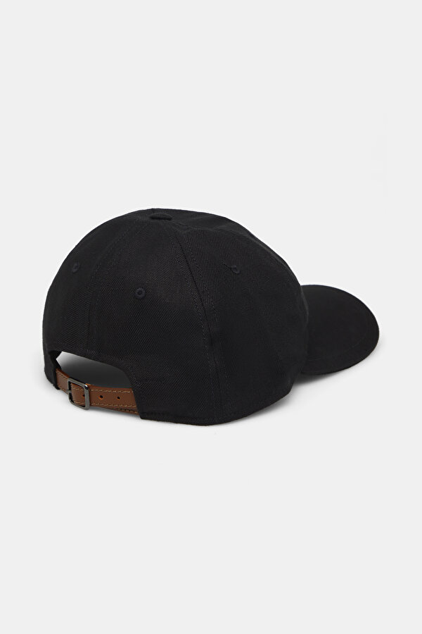 BLACK LINEN HAT 2