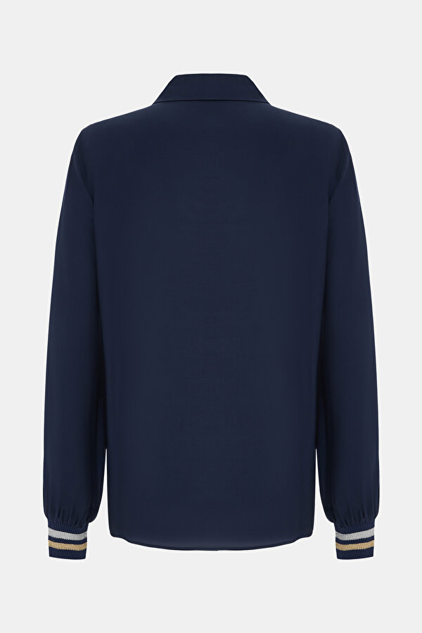 NAVY BLUE LONG SLEEVE SHIRT 2