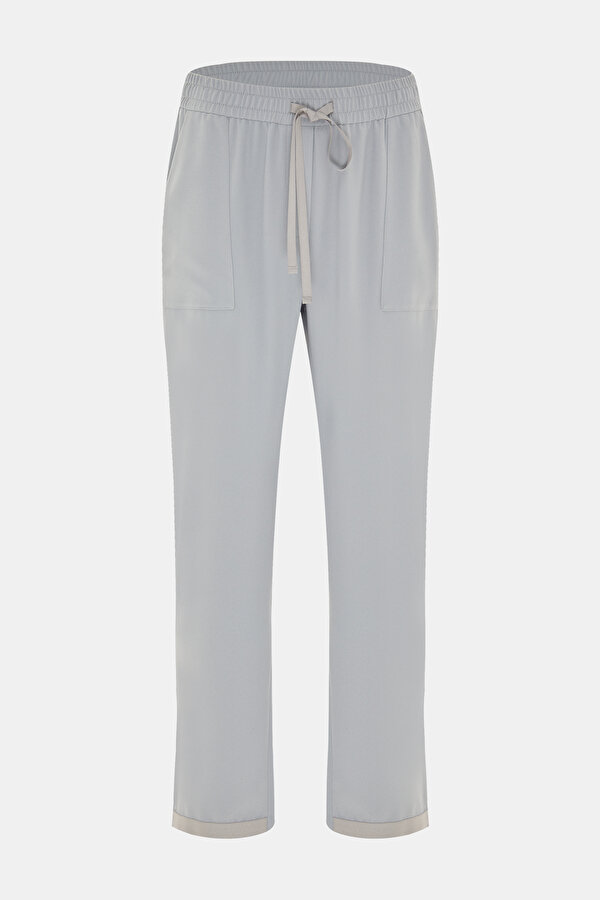 GREY SKINNY LEG TROUSERS