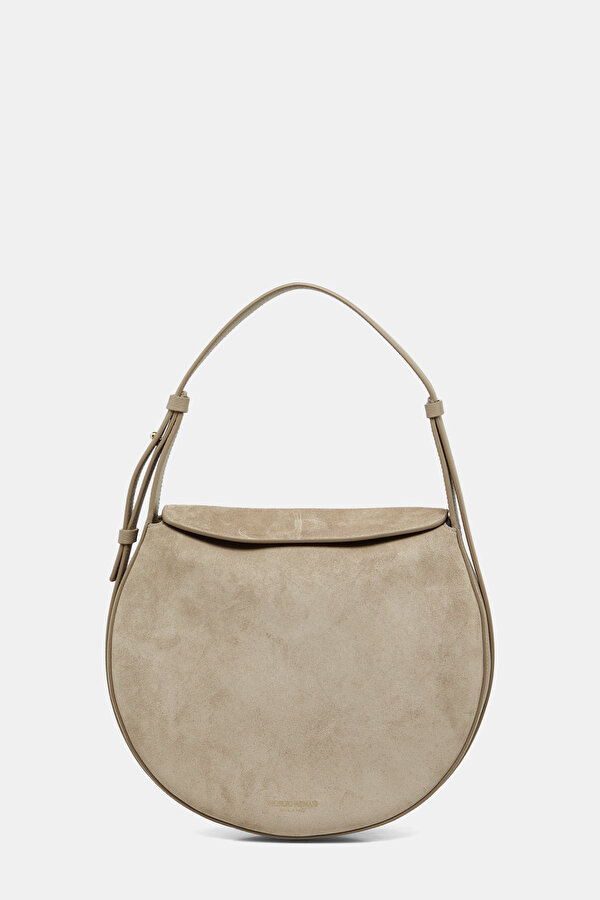 BEIGE SUEDE BAG