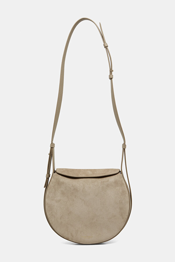 BEIGE SUEDE BAG 2