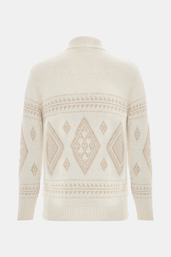 BEIGE DESIGN FILLED TRICOT 2