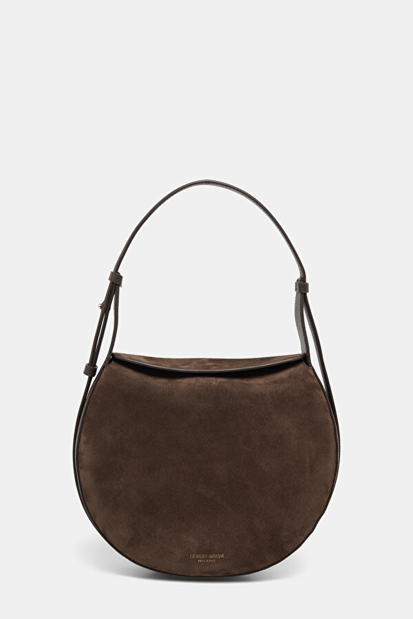 BROWN SUEDE BAG