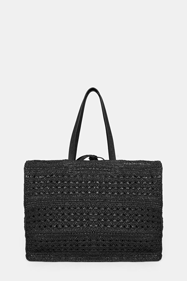 BLACK MONOGRAM BAG