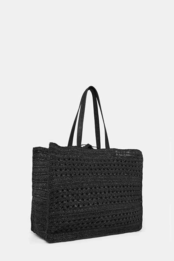 BLACK MONOGRAM BAG 2