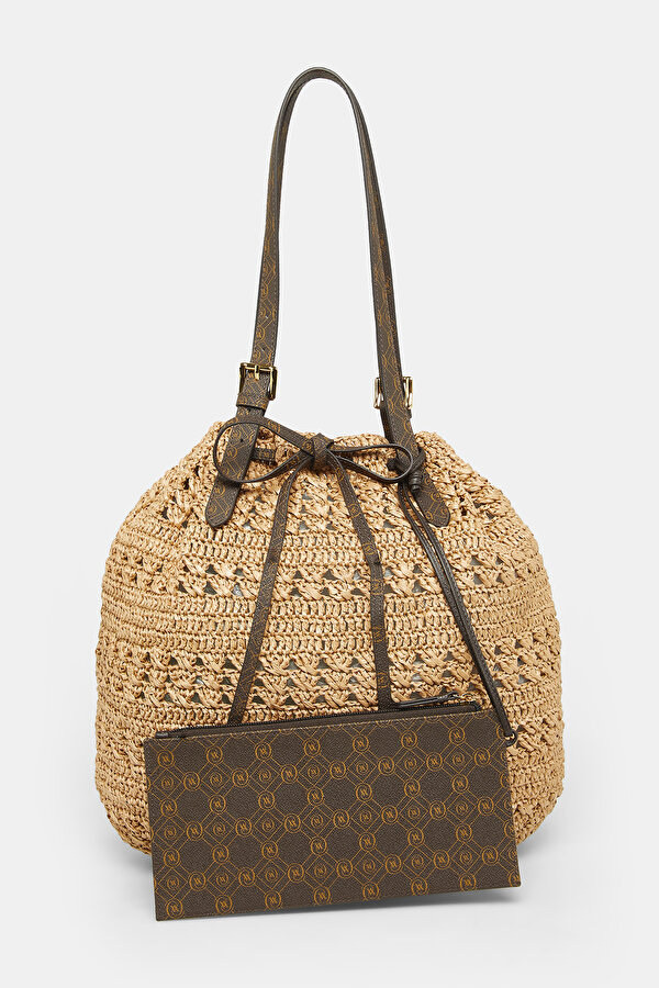 BEIGE MONOGRAM BAG 2