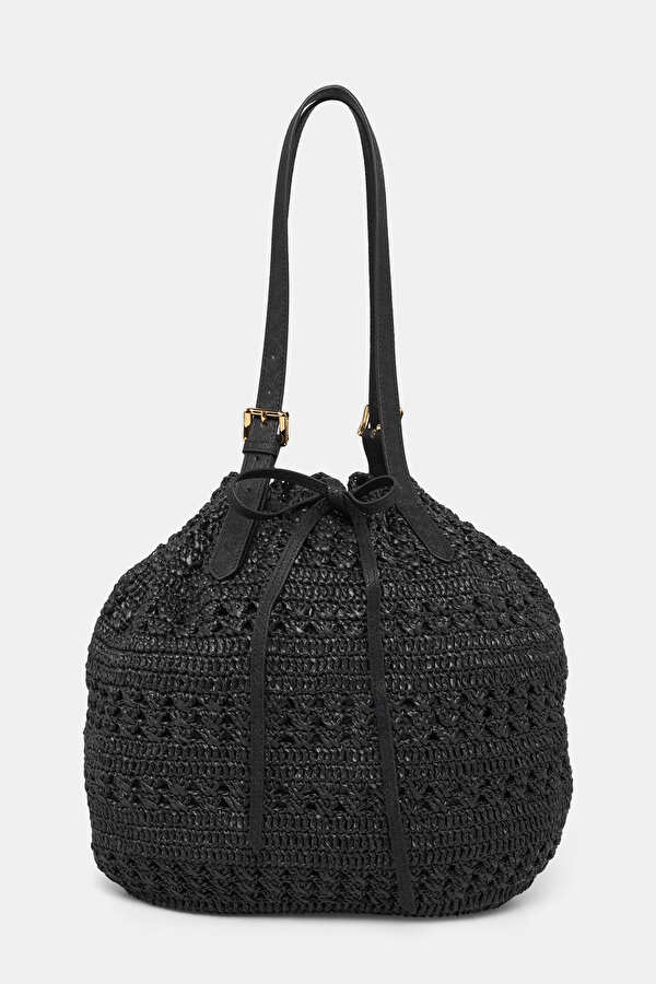 BLACK MONOGRAM BAG